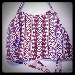 Hemp Island Wear Halter Top Tribal Made in Hawaii